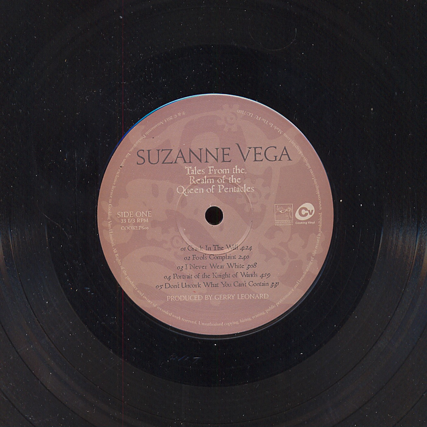 Suzanne Vega  Tales From The Realm Of The Queen Of Pentacles : LP A
